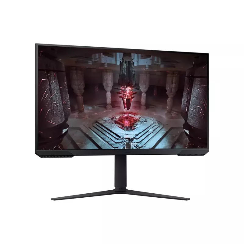 Monitor Samsung S32CG510EU 32 polegadas Quad HD (2560×1440) VA LED, 1 ms, 180 Hz, altura ajustável, VESA, preto