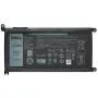 Bateria de portátil Dell 42Wh 3 células iões de lítio, substituição para modelos Dell compatíveis