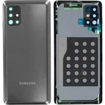 Tampa traseira para Samsung A20s (A207) — carcaça de telemóvel de substituição, preta