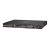 Switch gerido HPE Aruba CX 6000 48 portas Gigabit PoE Class4 4xSFP 370W L3 1U para rack