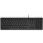 Teclado com fio Dell N6R8G – 104 teclas, conector USB, layout de tamanho completo