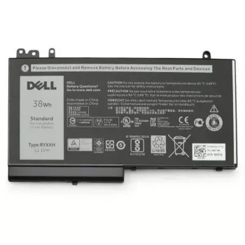 Bateria de portátil Dell 38Wh 3 células iões de lítio 0RYXXH para portáteis Dell compatíveis