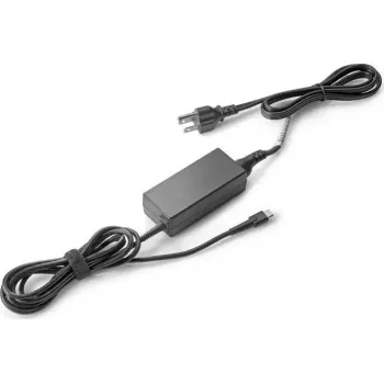 Fonte de alimentação AC HP 45W modelo 1G4F7AV compatível com portáteis HP