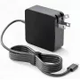 Adaptador AC Dell 60W USB-C GaN Ultra fino — fonte de alimentação compacta 60-W-USB-C