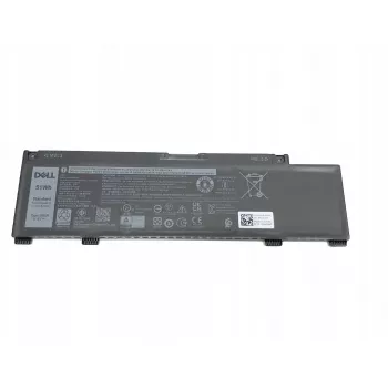 Bateria de substituição para portátil Dell 51Wh iões de lítio Y0VYH, recarregável 51 Wh para portáteis Dell compatíveis
