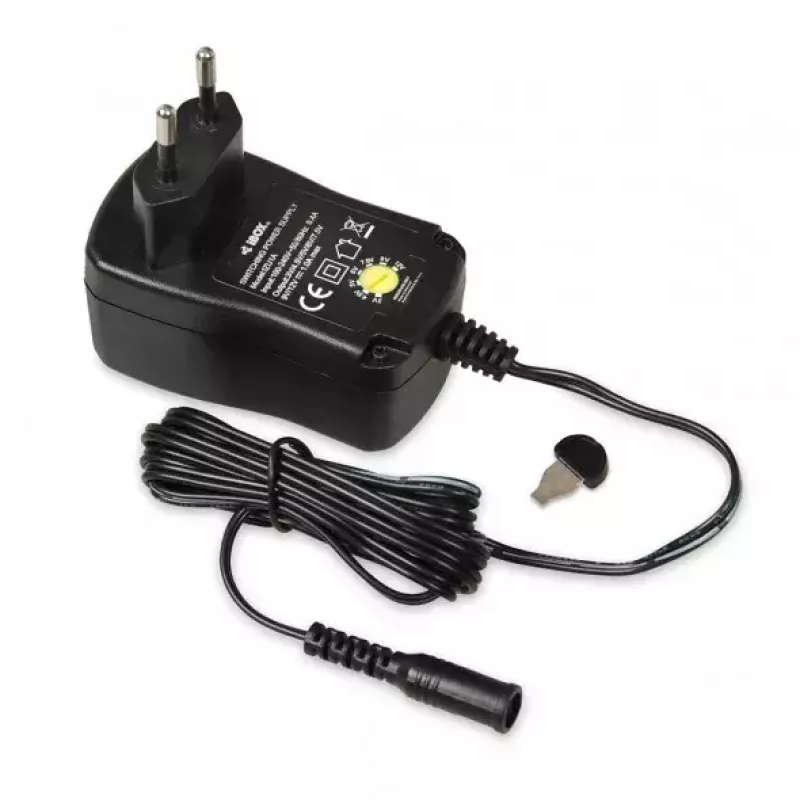 Fonte de alimentação IBOX IZU1A para interior 100–240 V preta, 75×35×43 mm