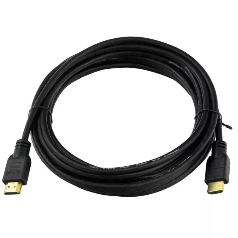 Cabo HDMI 1.4 Akyga AK-HD-50A High Speed com Ethernet, 5 m, preto