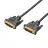 Cabo DVI-I Dual-Link Akyga AK-AV-02, 24+5 pinos, 1,8 m, preto