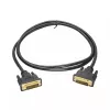 Cabo DVI-I Dual-Link Akyga AK-AV-02, 24+5 pinos, 1,8 m, preto