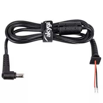 Cabo de serviço DC Akyga AK-SC-03 para fonte de alimentação de portátil 5,5 x 1,7 mm, 90 W, 1,2 m, para Acer