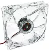 Akyga AW-12A-BG ventoinha de caixa de 120 mm, 4 LEDs verdes, Molex