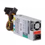 Fonte de alimentação Flex-ATX Akyga AK-I1-200 200 W, PFC passivo, ventoinha de 40 mm, cinzento