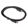 Cabo DisplayPort Akyga AK-AV-10, macho/macho, fichas banhadas a ouro, 1,8 m, preto
