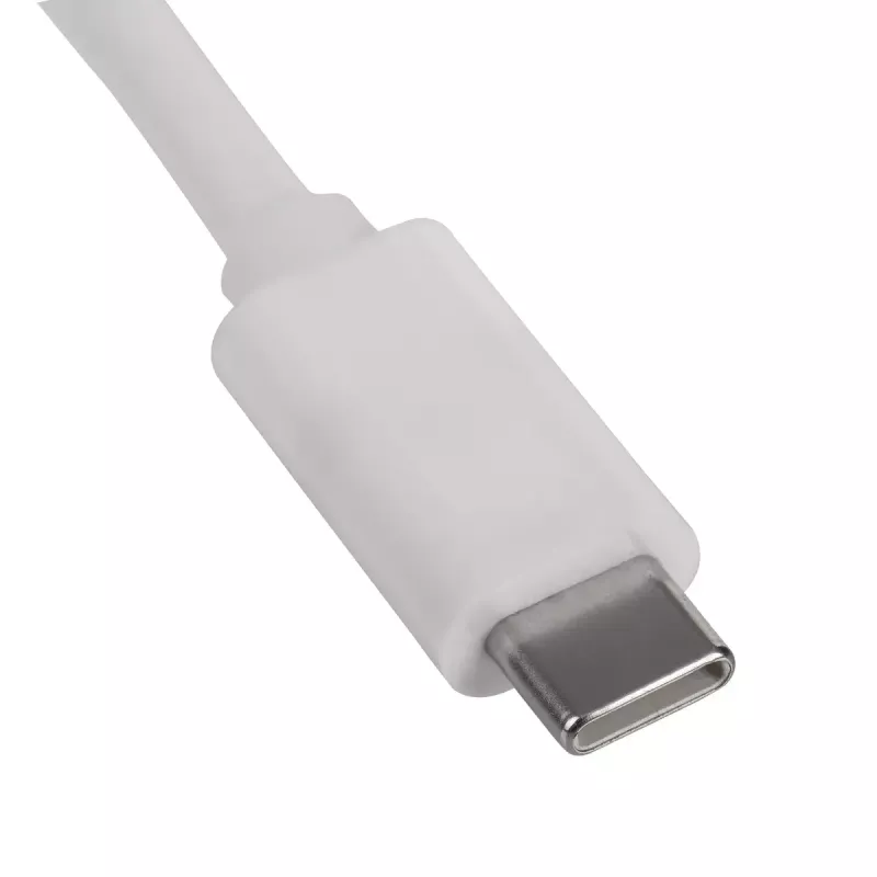 Hub USB-C Akyga AK-AD-57 com USB 3.0 Type-A, USB-C e HDMI 4K