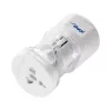 Adaptador de viagem universal Akyga AK-AD-61, mundial, 10 A, branco