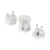 Adaptador de viagem universal Akyga AK-AD-61, mundial, 10 A, branco