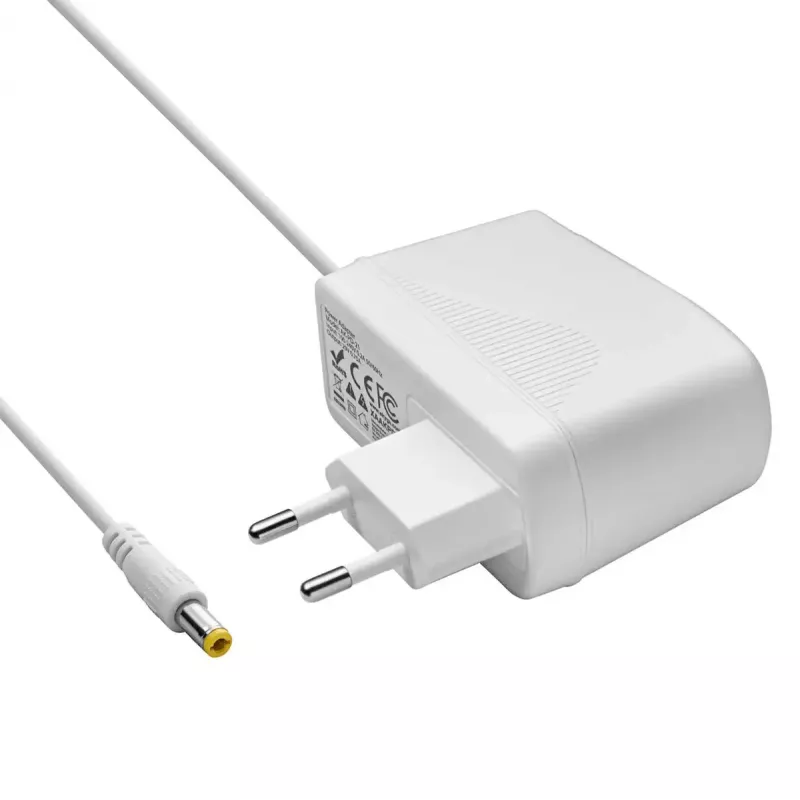 Fonte de alimentação para aspirador Tefal / Rowenta Akyga AK-PD-21, 29 V / 0,75 A, 21,75 W, 5,5 x 2,5 mm, 1,8 m, branco