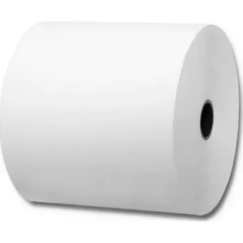 Rolo térmico QOLTEC 80 x 80 mm 65 g/m² para impressora de caixa, 51889