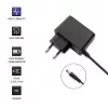 Ficha de fonte de alimentação QOLTEC 52412 — 9W (9V 1A) fonte de alimentação externa para dispositivos portáteis