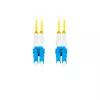 Cabo de patch de fibra ótica LANBERG FO-LULU-SD11-0050-YE 5 m, G.657.A1, LC–LC, amarelo
