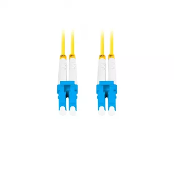 Cabo de patch de fibra ótica LANBERG FO-LULU-SD11-0050-YE 5 m, G.657.A1, LC–LC, amarelo