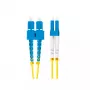 Cabo de fibra ótica LANBERG FO-SULU-SD11-0020-YE, 2 m, G.657.A1, SC para LC, amarelo