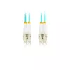 Cabo de fibra ótica LANBERG FO-LULU-MD31-0050-TQ, OM3, LC–LC, 5 m, aqua