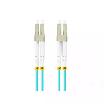 Cabo de fibra ótica LANBERG FO-LULU-MD31-0050-TQ, OM3, LC–LC, 5 m, aqua