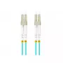 Cabo de fibra ótica LANBERG FO-LULU-MD31-0050-TQ, OM3, LC–LC, 5 m, aqua