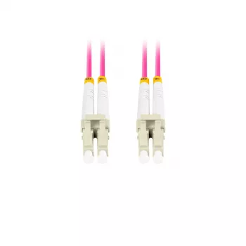 Cabo de fibra ótica LANBERG FO-LULU-MD41-0020-VT 2 m OM4 LC–LC violeta