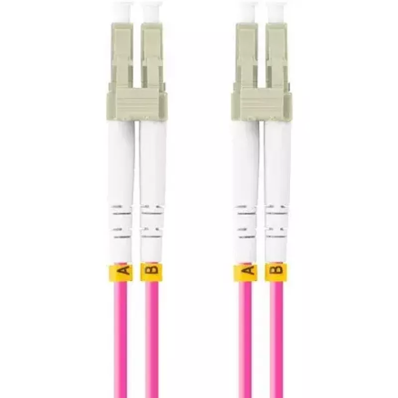 Cabo de fibra ótica LANBERG FO-LULU-MD41-0150-VT 15 m OM4 LC/UPC - LC/UPC duplex integral