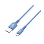 Cabo USB-C TB AKTBXKUCMISI10N 1 m azul, cabo de dados e carregamento