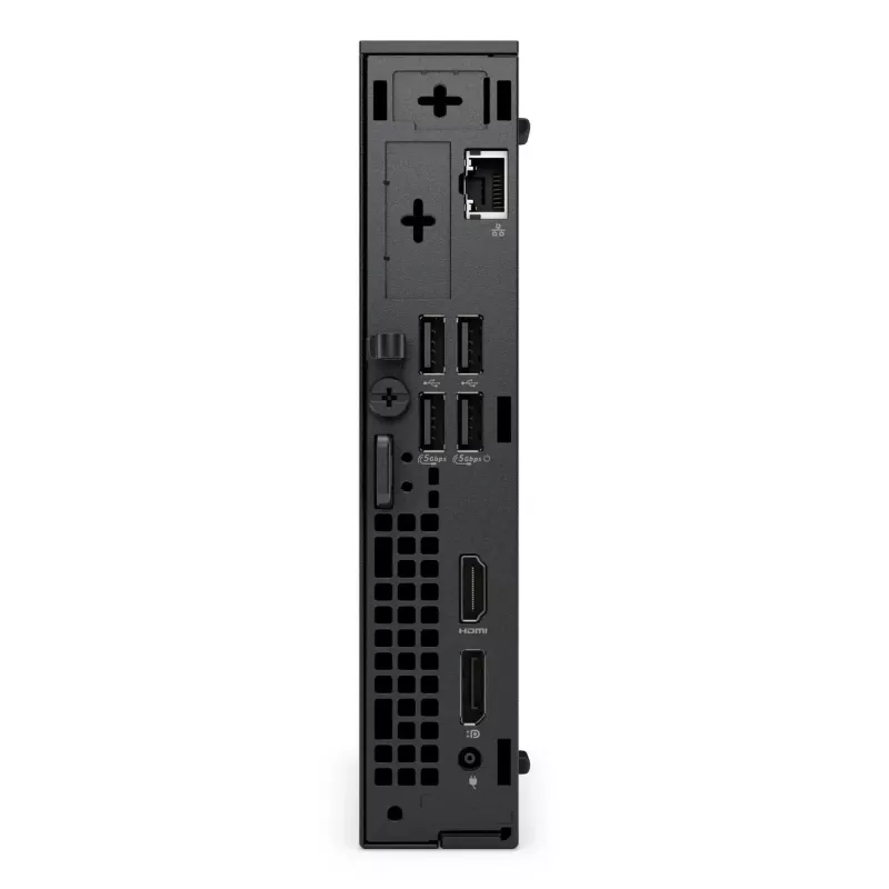 Mini PC Dell Pro QCM1255 — AMD Ryzen 5 PRO 8600GE, 16 GB DDR5, 512 GB SSD, Windows 11 Pro, Micro PC, preto