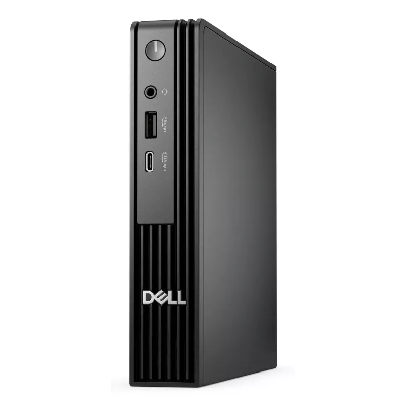 Mini PC Dell Pro QCM1255 — AMD Ryzen 5 PRO 8600GE, 16 GB DDR5, 512 GB SSD, Windows 11 Pro, Micro PC, preto