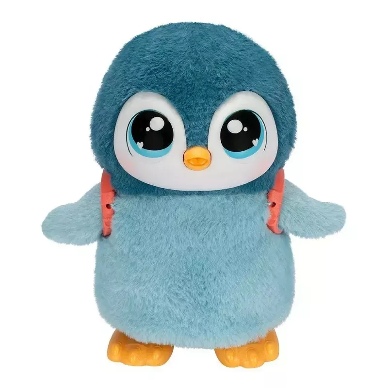 Brinquedo interativo Cobi Little Live Pets Pinguim que Anda Kiwaczek MO-26535, animal de estimação que anda a pilhas
