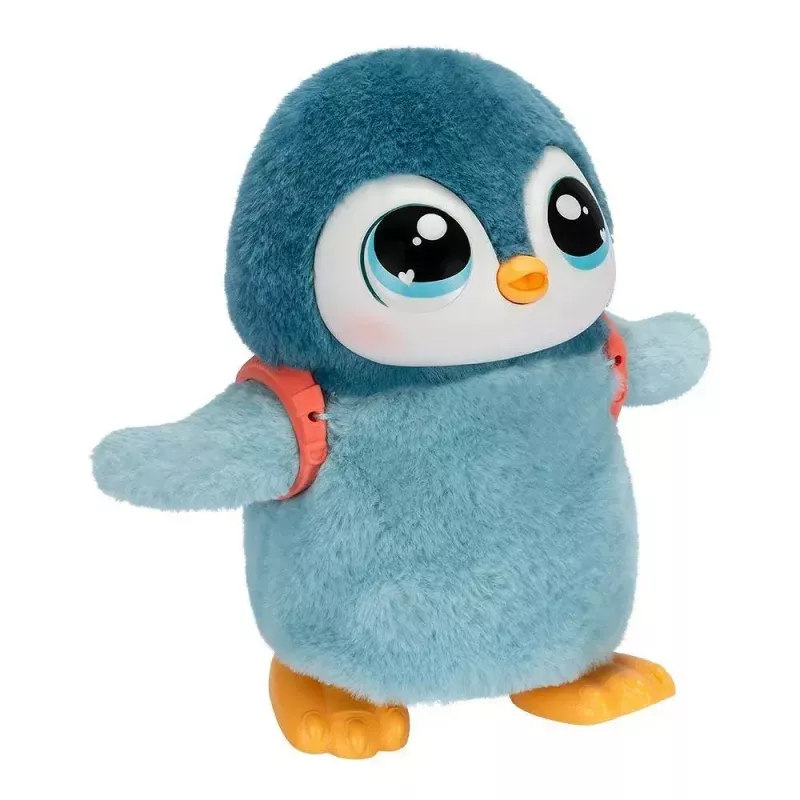 Brinquedo interativo Cobi Little Live Pets Pinguim que Anda Kiwaczek MO-26535, animal de estimação que anda a pilhas