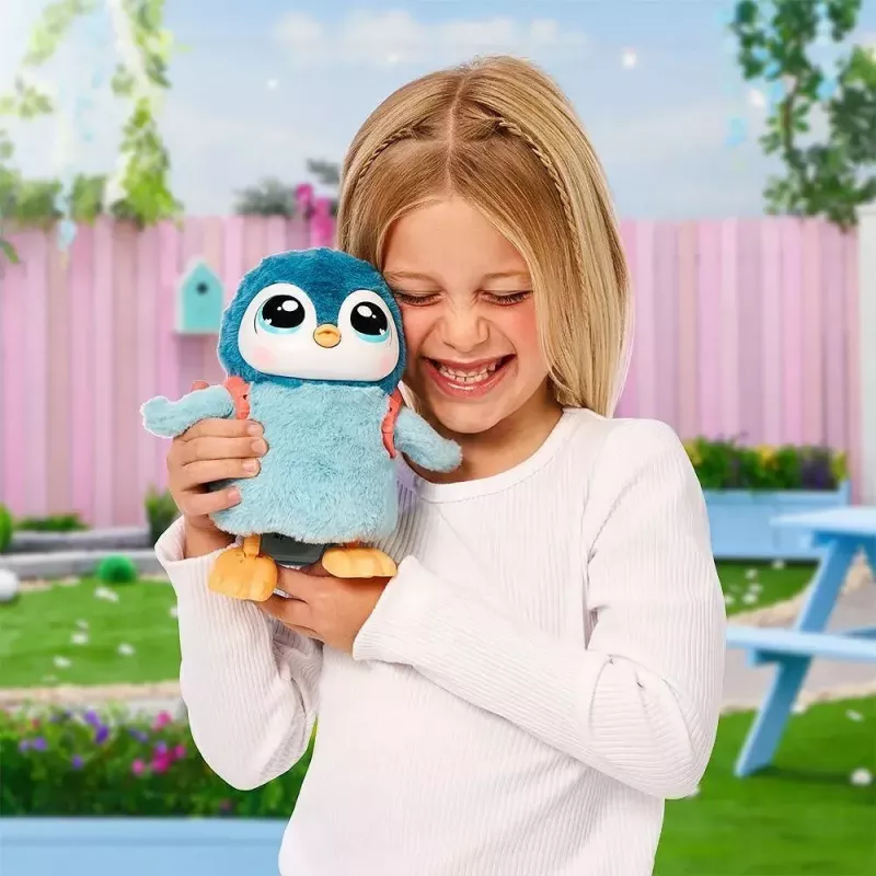 Brinquedo interativo Cobi Little Live Pets Pinguim que Anda Kiwaczek MO-26535, animal de estimação que anda a pilhas