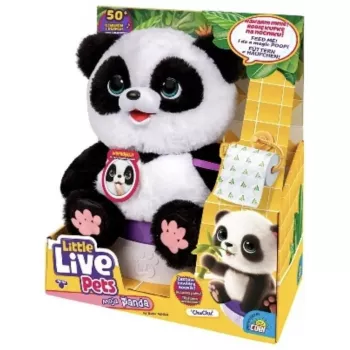 Peluche interativo Cobi Little Live Pets Panda – peluche de panda interativo