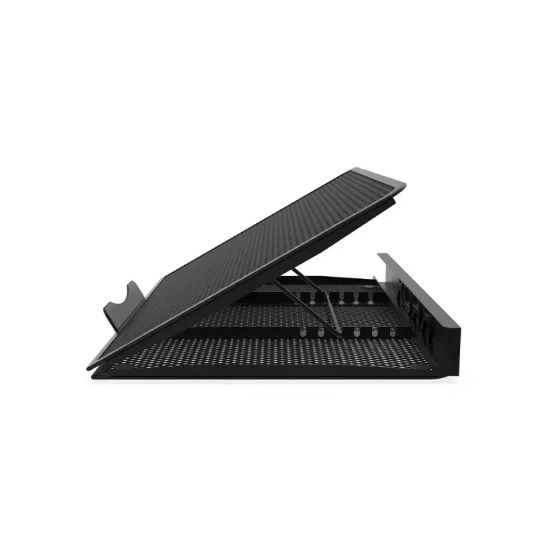 Suporte para portátil KRUX KRX0034 – altura ajustável, design portátil em alumínio