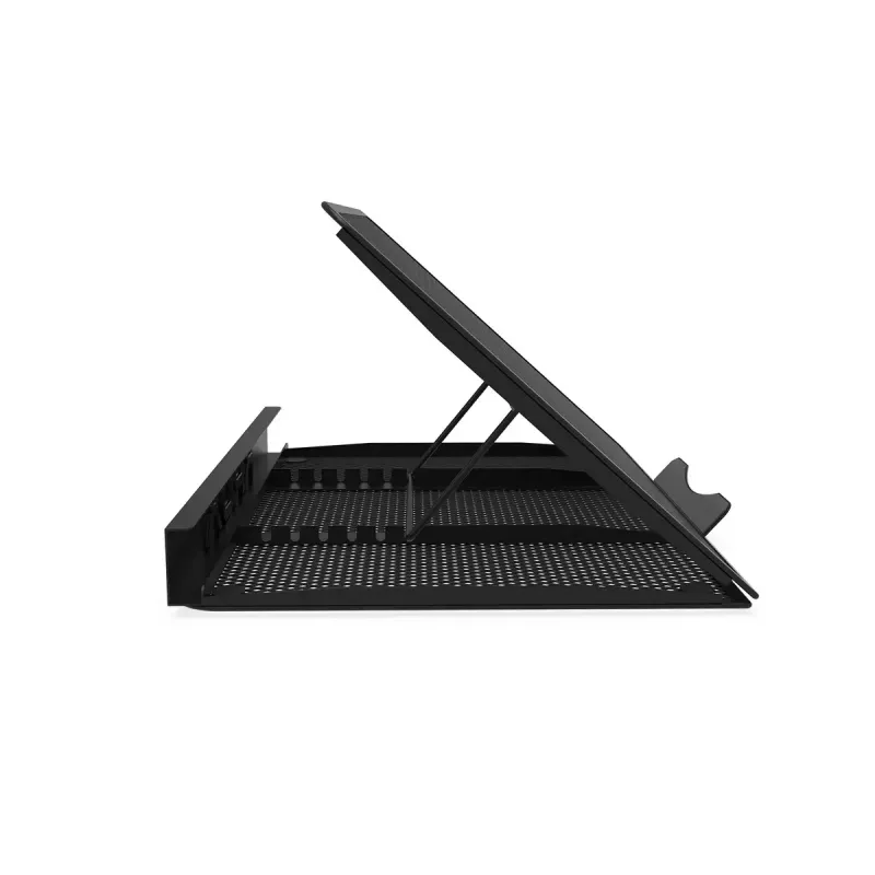 Suporte para portátil KRUX KRX0034 – altura ajustável, design portátil em alumínio