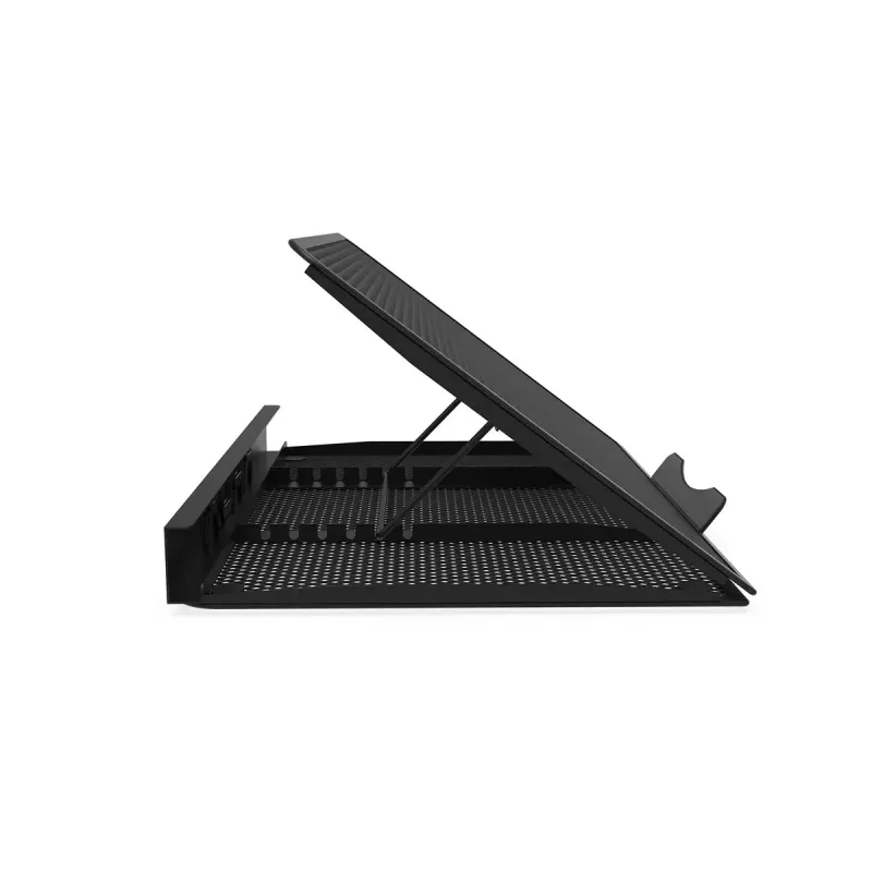 Suporte para portátil KRUX KRX0034 – altura ajustável, design portátil em alumínio