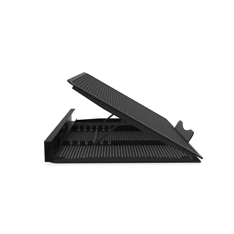 Suporte para portátil KRUX KRX0034 – altura ajustável, design portátil em alumínio