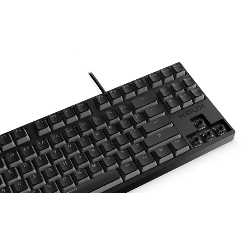 Teclado KRUX Atax PRO RGB Gaming USB QWERTY inglês preto Tenkeyless mecânico
