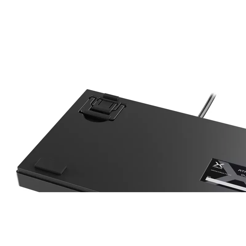 Teclado KRUX Atax PRO RGB Gaming USB QWERTY inglês preto Tenkeyless mecânico