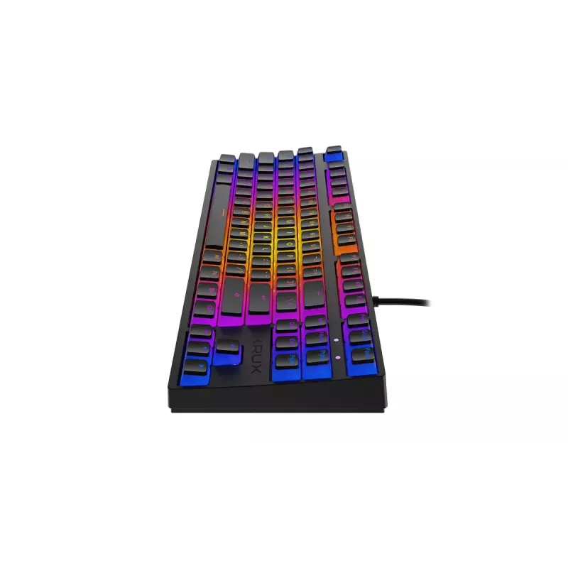 Teclado KRUX Atax PRO RGB Gaming USB QWERTY inglês preto Tenkeyless mecânico