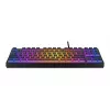 Teclado KRUX Atax PRO RGB Gaming USB QWERTY inglês preto Tenkeyless mecânico