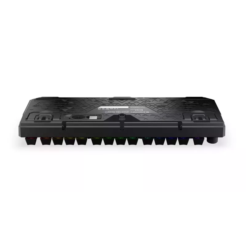 Teclado mecânico ENDORFY Thock 75% Wireless Red RGB LED preto