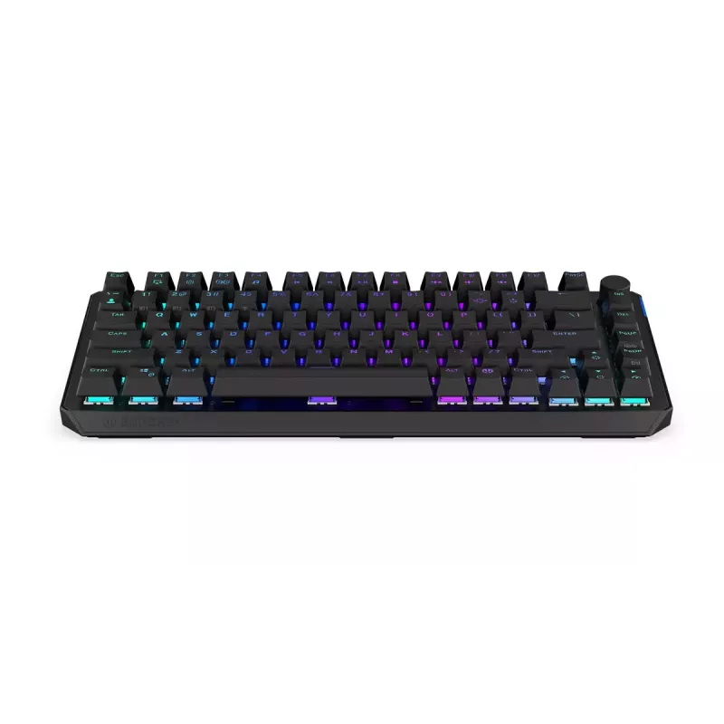 Teclado mecânico ENDORFY Thock 75% Wireless Red RGB LED preto