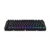 Teclado mecânico ENDORFY Thock 75% Wireless Red RGB LED preto
