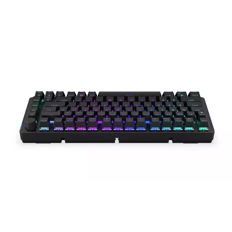 Teclado mecânico ENDORFY Thock 75% Wireless Red RGB LED preto
